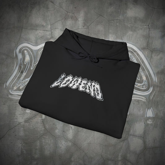 FLAME EMBROIDERED HOODIE