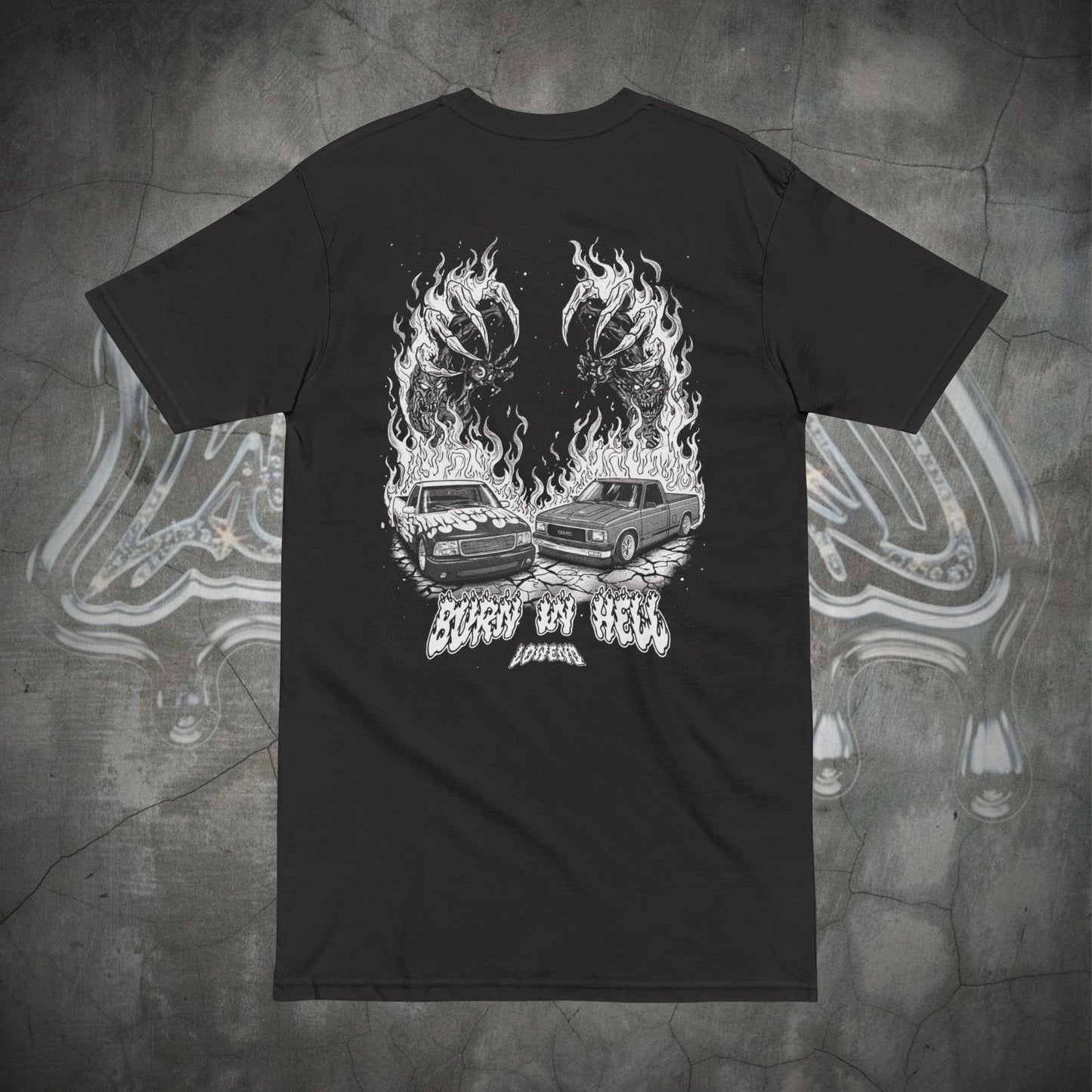 @EVILTBH “BURN IN HELL” TEE