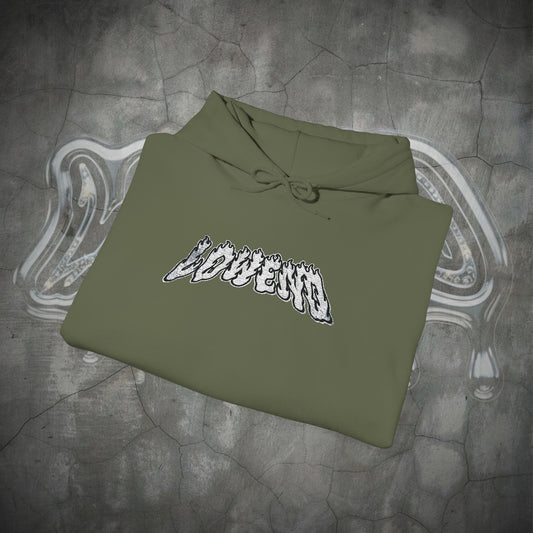 FLAME EMBROIDERED HOODIE