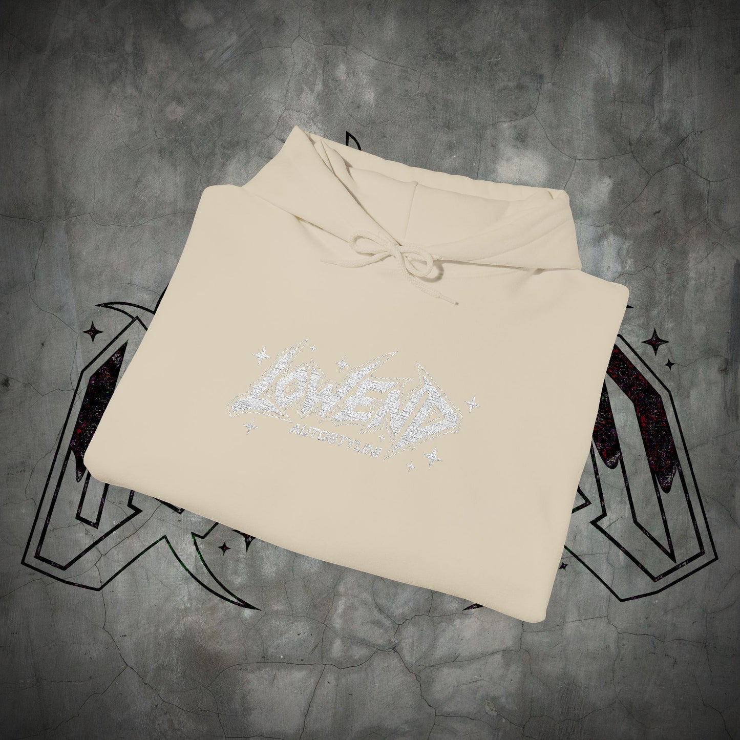 Y2K EMBROIDERED HOODIE