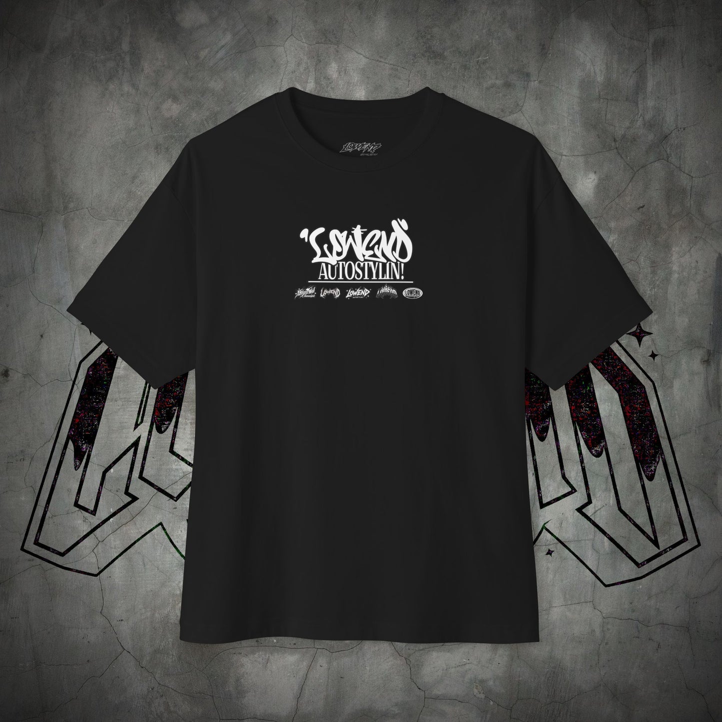 OVERSIZED “PURPISHA” TEE