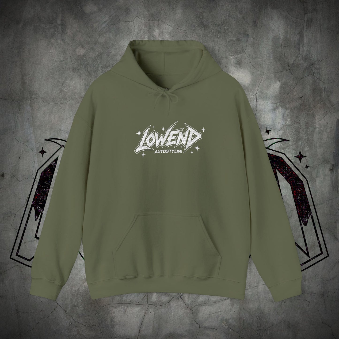 Y2K EMBROIDERED HOODIE