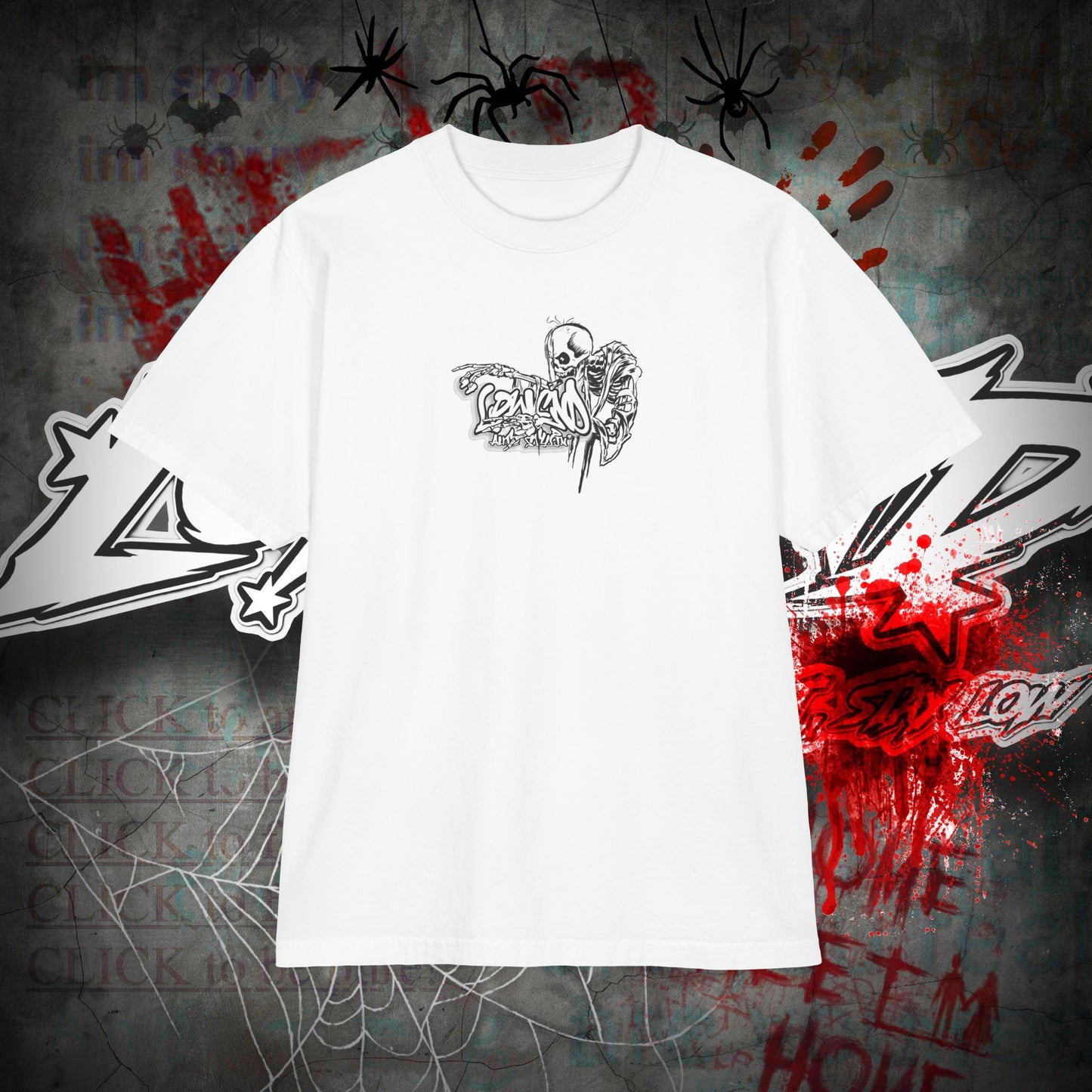 OVERSIZED BREAKING BONES TEE