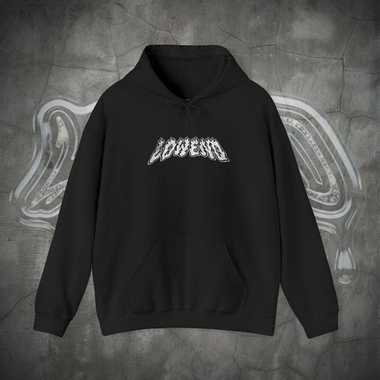 FLAME EMBROIDERED HOODIE