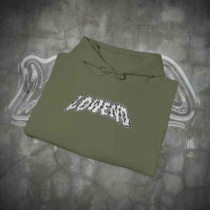 FLAME EMBROIDERED HOODIE