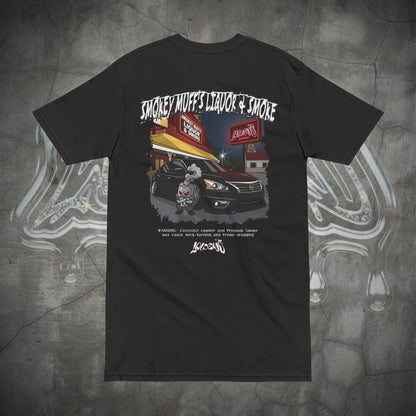 @LOW.MARC “LIQUOR & SMOKE”TEE