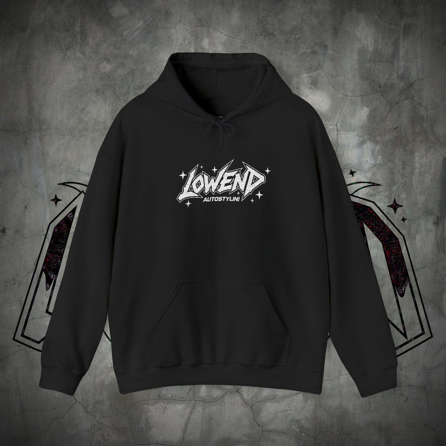 Y2K EMBROIDERED HOODIE