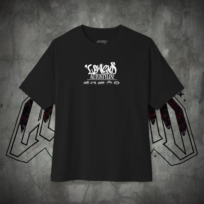 OVERSIZED “PURPISHA” TEE